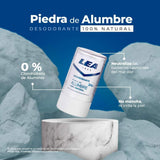 PIEDRA DE ALUMBRE DESODORANTE NATURAL - LEA
