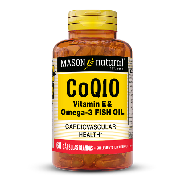 CoQ10 + Vitamina E  + Omega 3 - HeartTrio