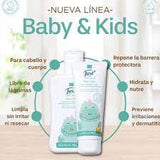 SHAMPOO Y BAÑO CREMOSO PARA BEBES Y NIÑOS JUST