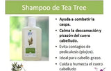 SHAMPOO DE TEA TREE, MANUCA Y ROSALINA X 150 ML