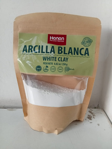 ARCILLA BLANCA BOLSA X 50 GR