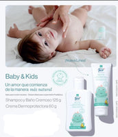 SHAMPOO Y BAÑO CREMOSO PARA BEBES Y NIÑOS JUST