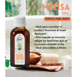 Bálsamo - Loción Corporal con Árnica y Hamamelis 200 ml+ Esencia para Baño de Melisa 50 ml JUST