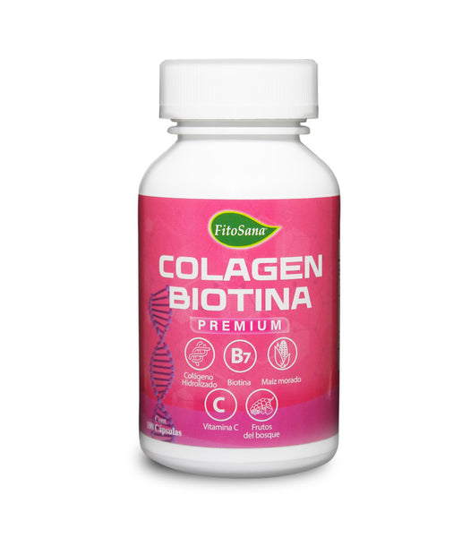 Colagen Biotina y Vitamina C (Cápsulas)
