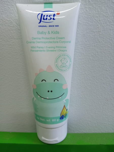 CREMA DERMOPROTECTORA CORPORAL PARA BEBES Y NIÑOS JUST