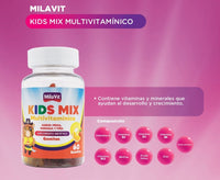 MULTIVITAMINICO PARA NIÑOS KIDS MIX GOMITAS