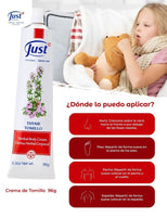 Crema de Tomillo Just x 25 g Tamaño viajero