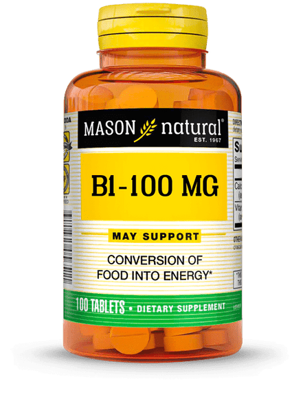 Vitamina B1 (Tiamina) 100 mg x 100 Tab