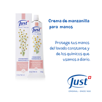 Crema de Manzanilla para Manos 100gr Just + Serun para manos 25 g