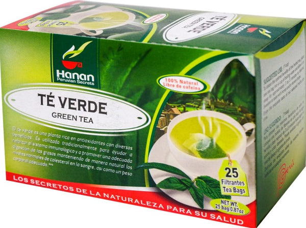 Té Verde (Caja x 25 und)