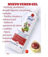 VENEN GEL · GEL CREMOSO PARA PIERNAS JUST