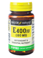 Vitamina E-400 UI (30 cápsulas blandas)