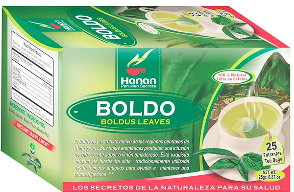 Boldo Filtrante (Caja x 25 und)
